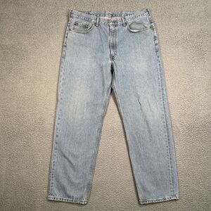 Levis 550 Jeans Mens 38x32 (36x31) Blue Relaxed Fit Denim Y2K Baggy Casual Logo‎